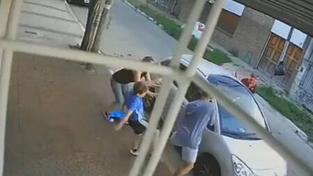 Asalto en Bernal, captura de video