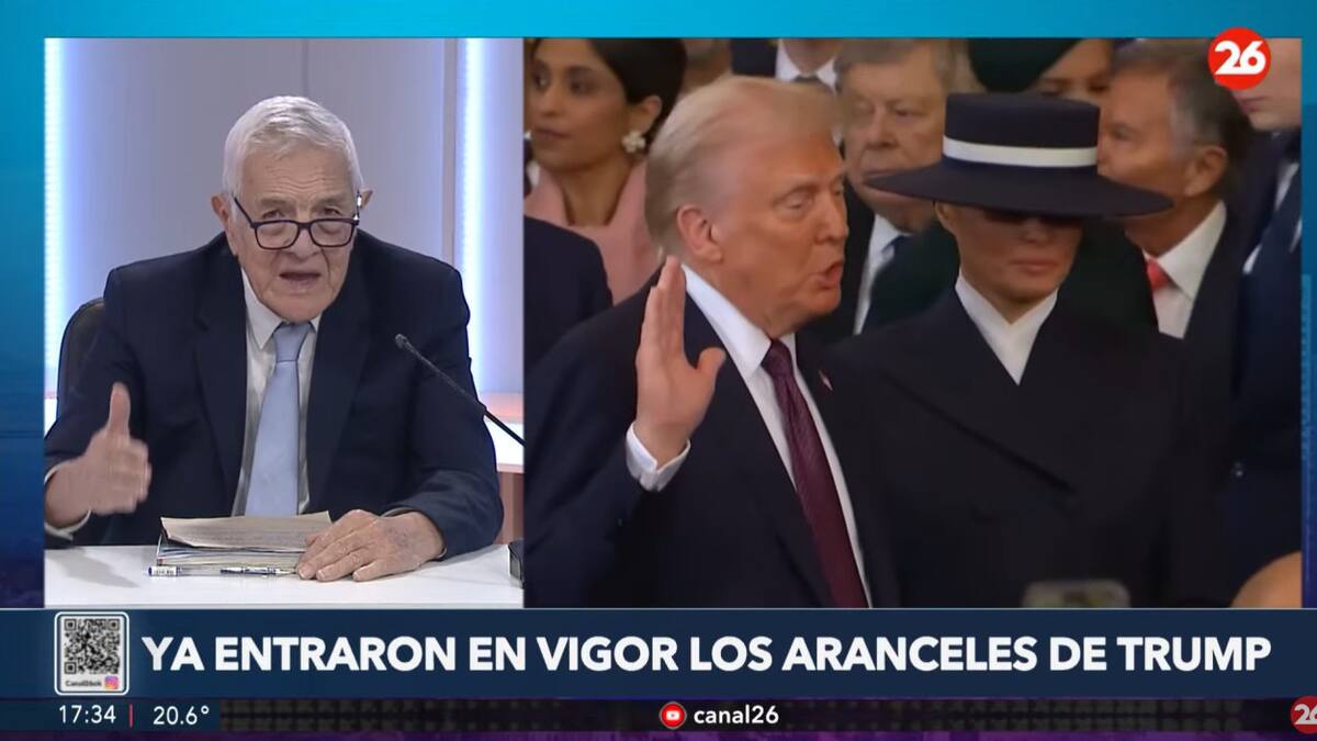 Jorge Castro en PM 26. Foto: Canal 26.