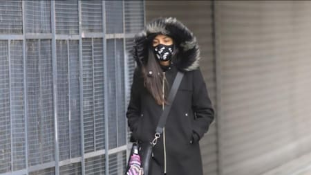 Una jornada con bajas temperaturas en la zona metropolitana de Buenos Aires