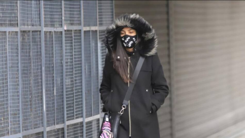 Una jornada con bajas temperaturas en la zona metropolitana de Buenos Aires