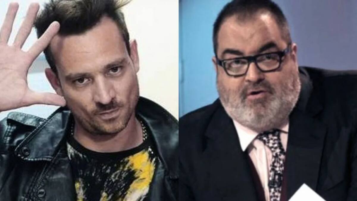 Chano Charpentier y Jorge Lanata.