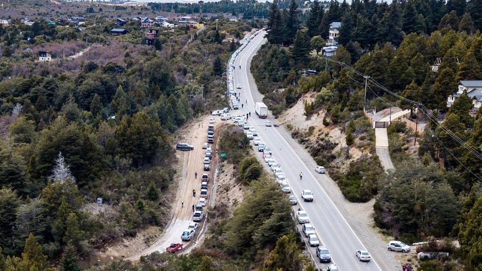 La marcha que preparan los vecinos de Villa Mascardi. Foto: Apoyo a vecinos de Mascardi - Defensa del PN Nahuel Huapi.