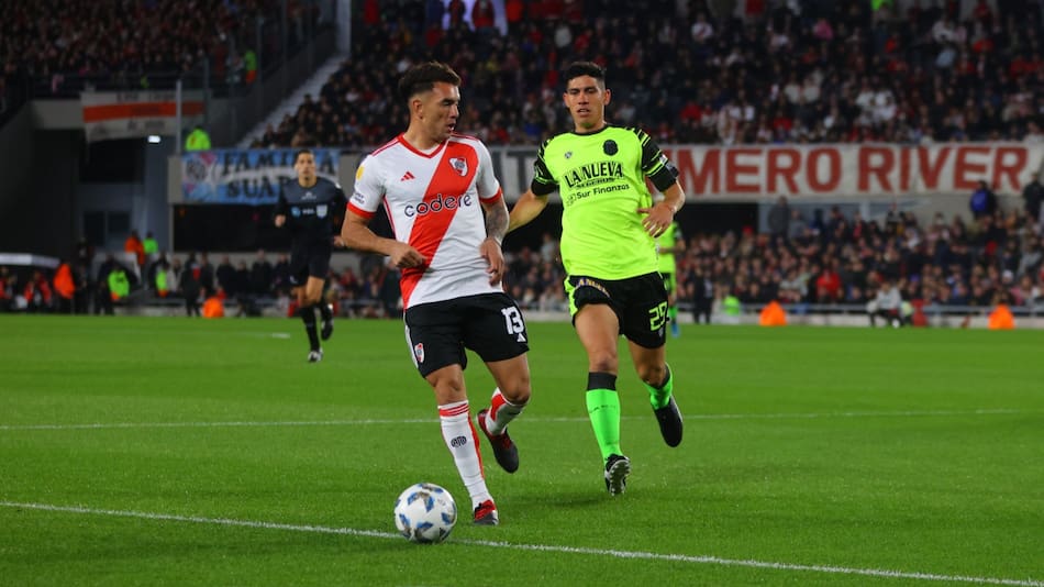 River vs. Barracas Central. Foto: @barracascentral.