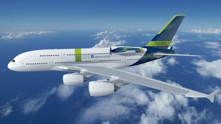 Las aeronaves del futuro en las que piensa Airbus para reducir la contaminación ambiental