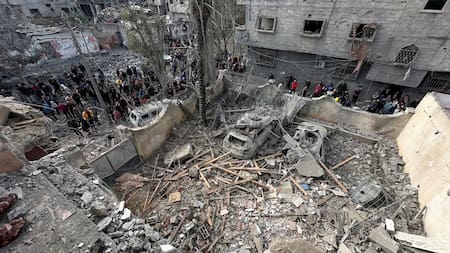Norte de Gaza. Foto: Reuters.