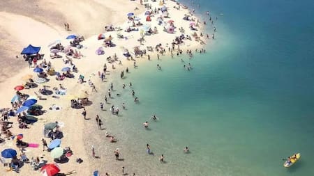 Las mejores playas de la Costa Patagónica. Foto Instagram @argentinosxargentina