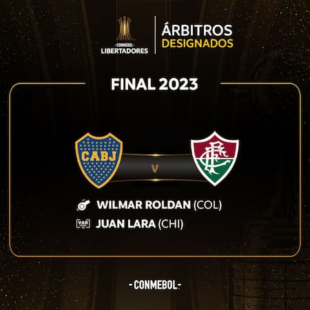 El mensaje de Conmebol sobre los árbitros de la final de Copa Libertadores. Foto: NA.