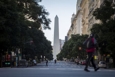 Buenos Aires, feriado. Foto: NA / Damián Dopacio