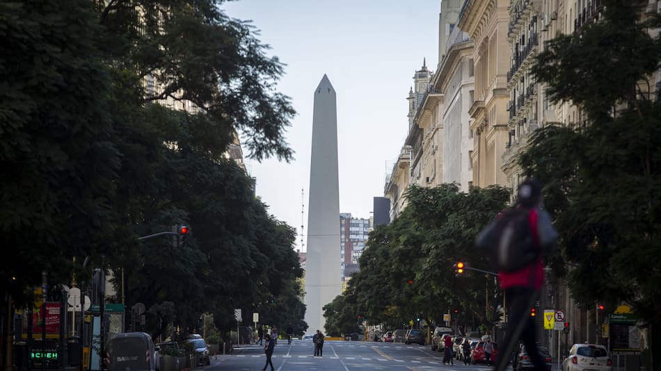 Buenos Aires, feriado. Foto: NA / Damián Dopacio