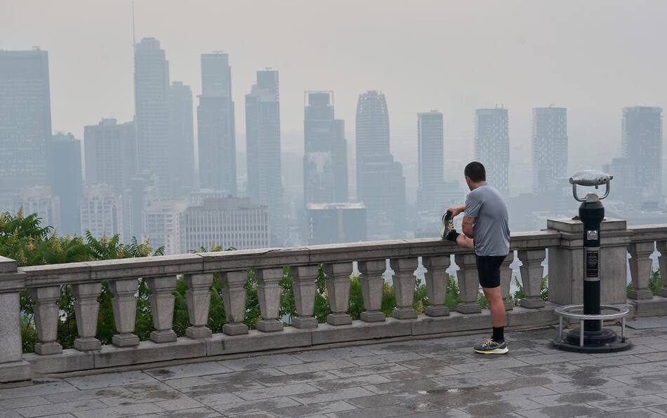 Incendios en Canadá. Foto: EFE.