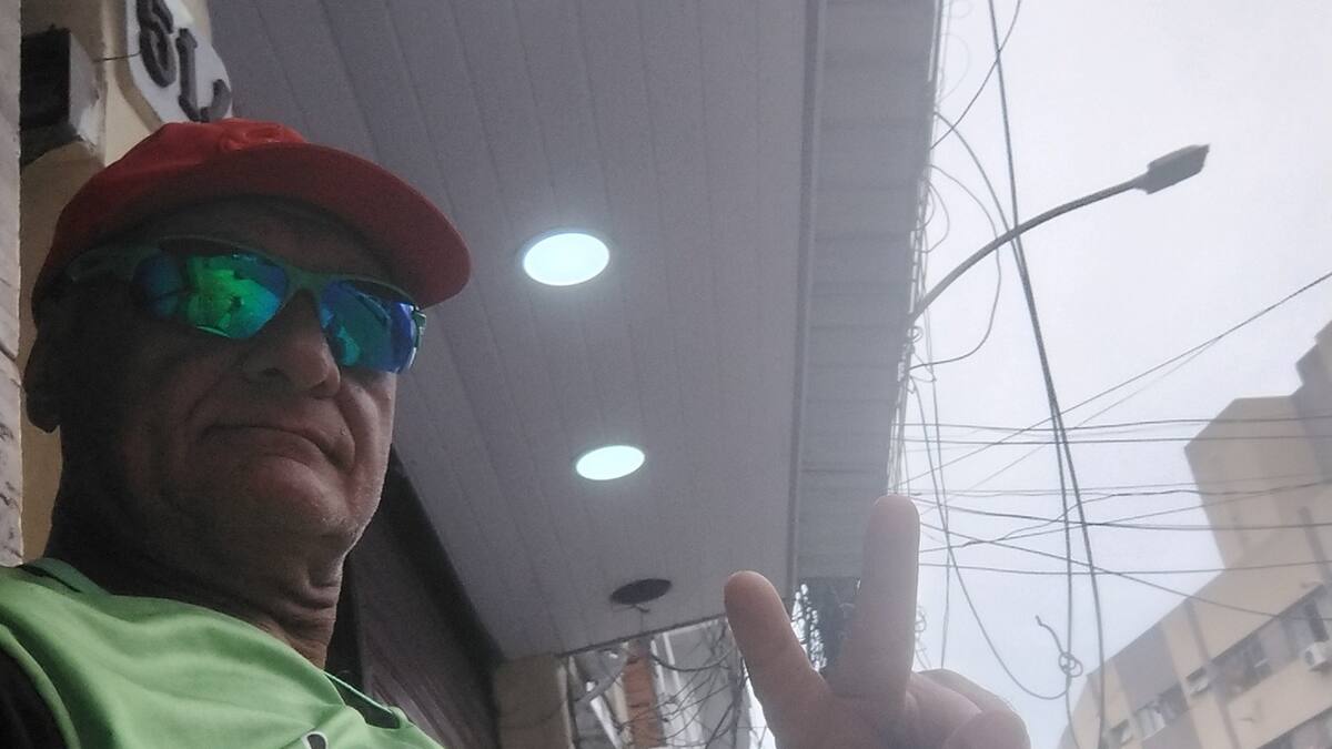 José Luis Haile, argentino detenido en Brasil por racismo.