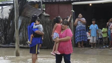 Inundaciones en Salta - Río Pilcomayo