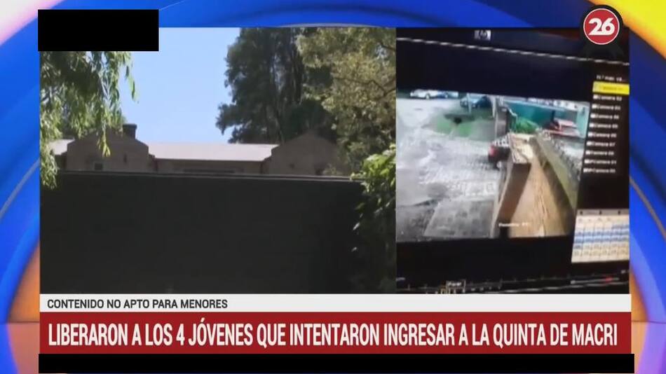 Liberan detenidos - Quinta Macri