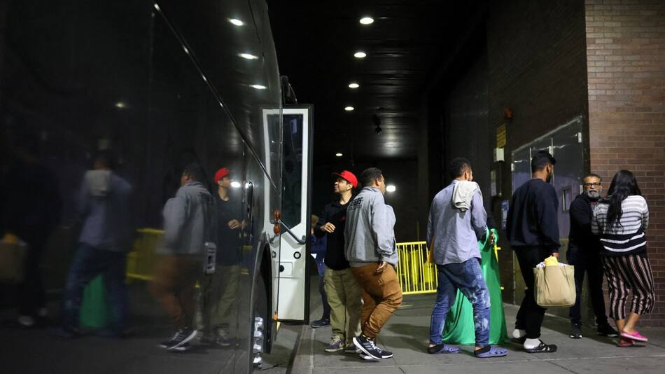 Inmigrantes en EEUU. Foto: Reuters