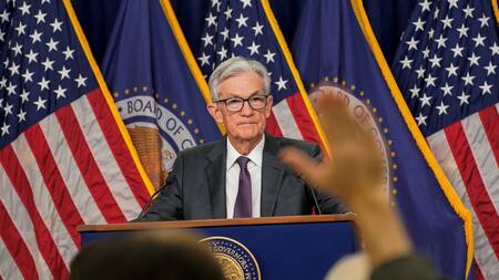 Jerome Powell, presidente de la Reserva Federal (Fed). Foto: Reuters (Nathan Howard)