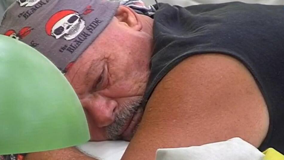 El llanto de Alfa de Gran Hermano. Foto: captura.