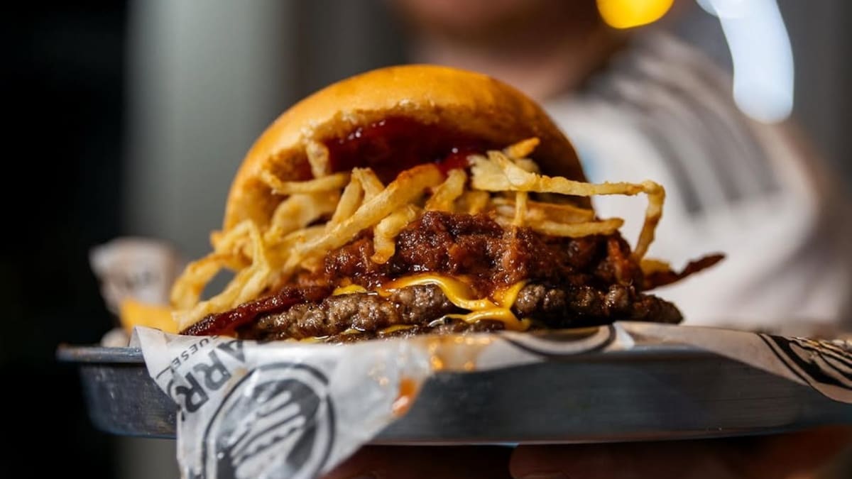 Hamburguesa de Mi Barrio.