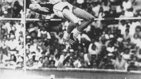 Dick Fosbury. Foto: archivo EFE.