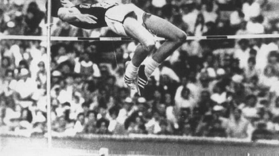 Dick Fosbury. Foto: archivo EFE.