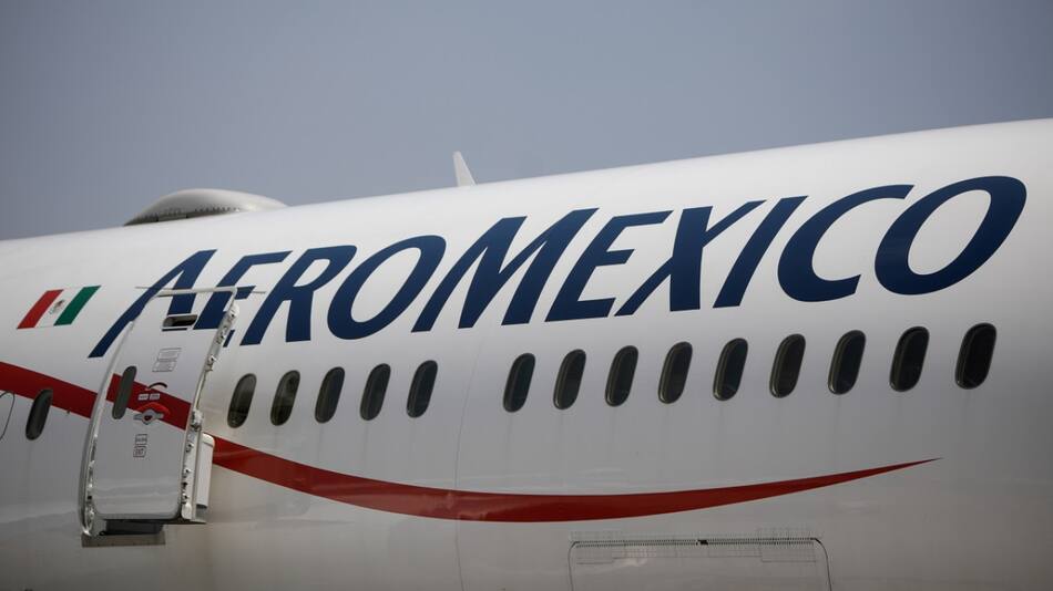 Avión de Aeroméxico. Foto: Reuters.