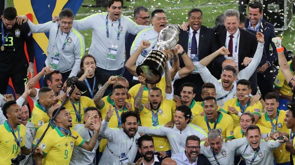 Brasil Campeón de Copa América - Reuters