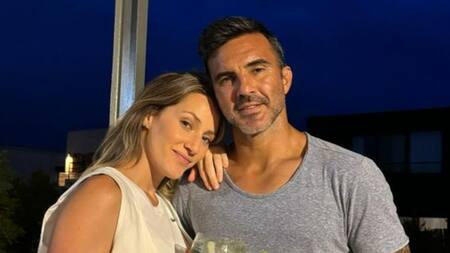 Mica Viciconte y Fabián Cubero. Foto: Instagram.