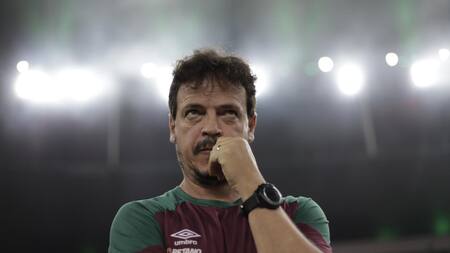 Fernando Diniz, entrenador de Fluminense. Foto: EFE