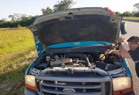 Camión caudales - Ruta 38