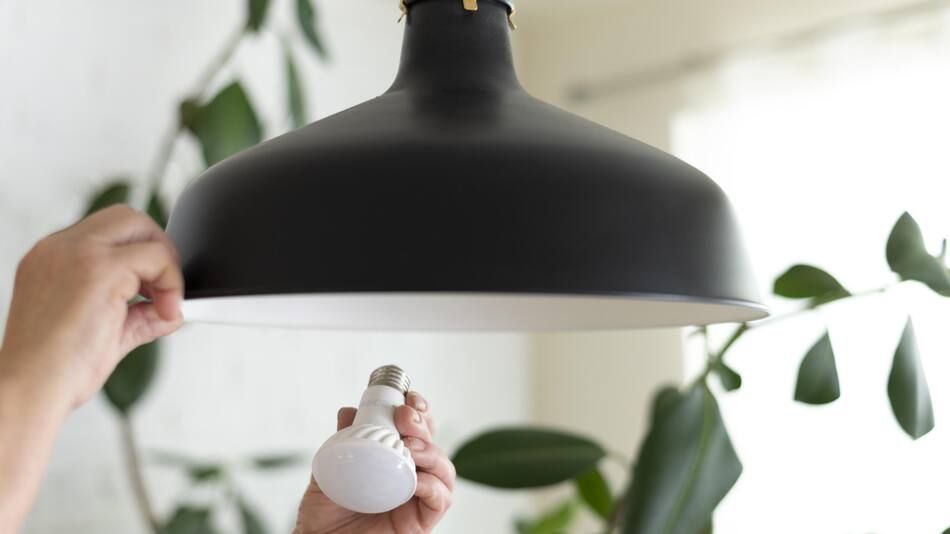 Lámpara LED. Foto: Freepik.