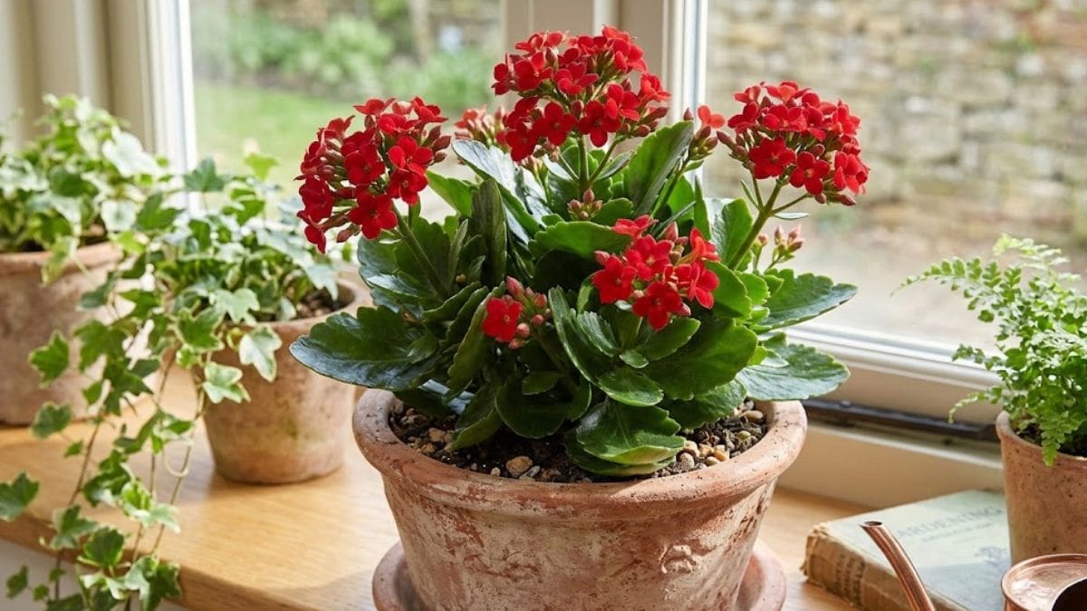 Los expertos en jardinería destacan al kalanchoe por sus flores