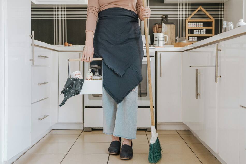 Ama de casa. Foto: Unsplash.