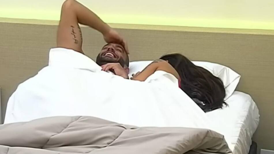 Maxi y Juliana. Foto: captura.