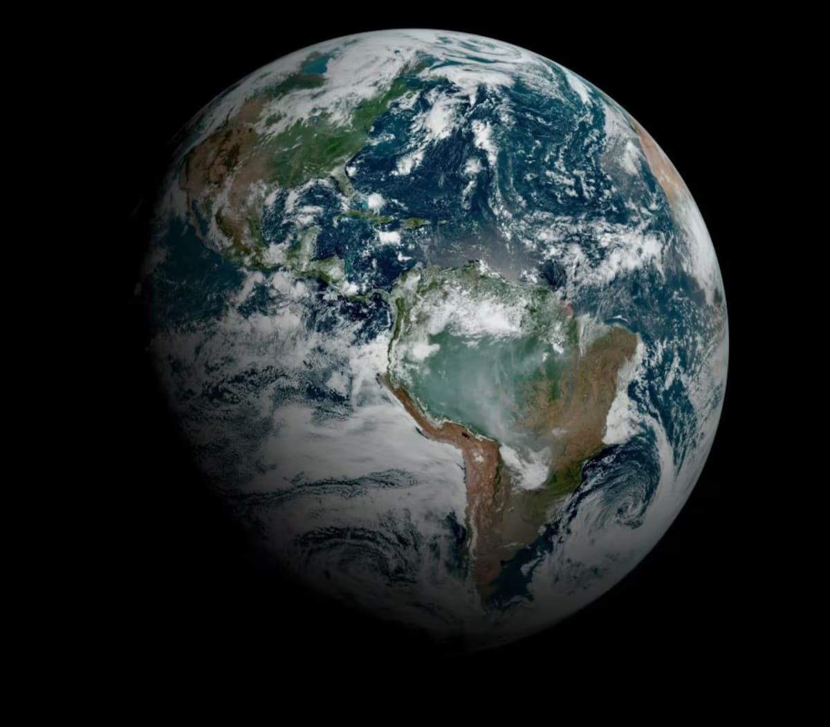Nuevas imágenes nítidas de la Tierra. Fuente: La NASA