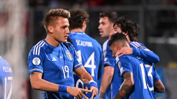 Mateo Retegui volvió a convertir y sumó su primer triunfo con la Selección de Italia