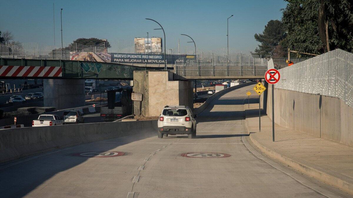 Habilitaron un nuevo acceso desde Colectora Norte y Piedra Buena hacia la autopista en sentido General Paz.