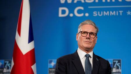 Keir Starmer, primer ministro de Gran Bretaña. Foto: Reuters.