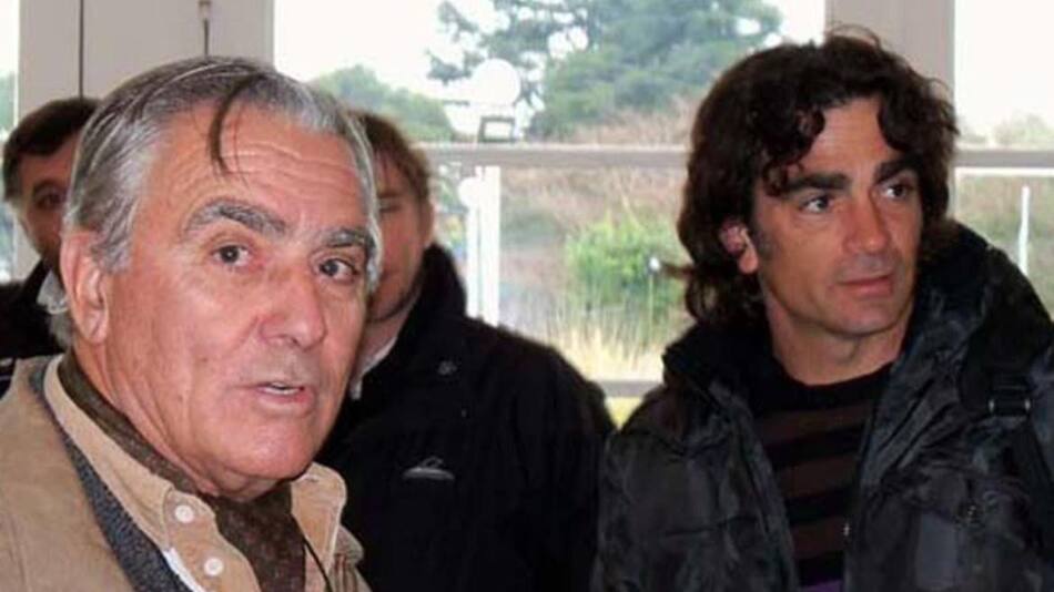 Guillermo Pérez Roldán junto a Raúl Pérez Roldan.
