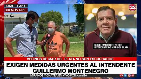 Queja de vecinos contra intendente Montenegro en Mar del Plata