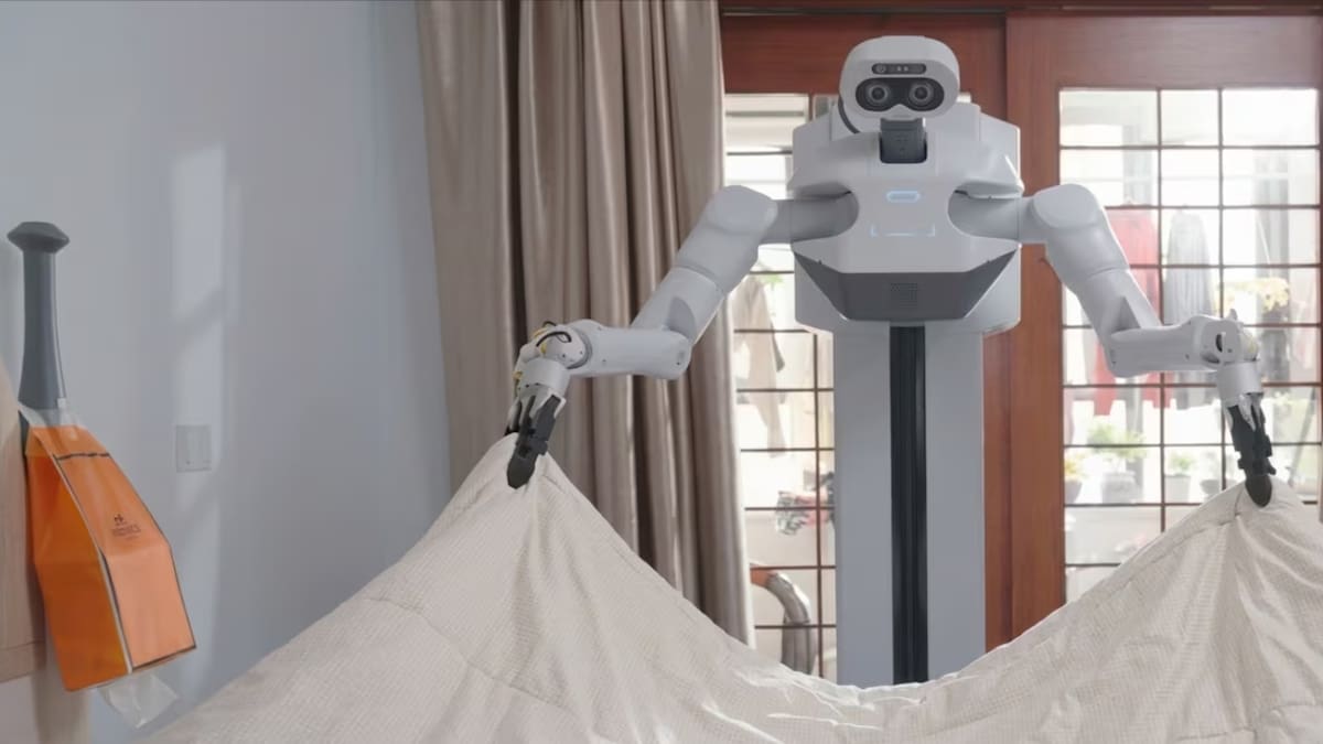 El robot que hace la cama, limpia y cocina: cuánto sale y por qué marca un avance en las tareas domésticas