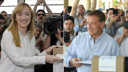 Elecciones en Mendoza, principales candidatos, Suárez y Anabel Fernández Sagasti.