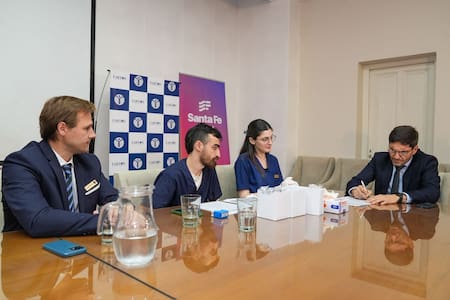 Pullaro presentó los narcotest en las fuerzas de seguridad de Santa Fe.