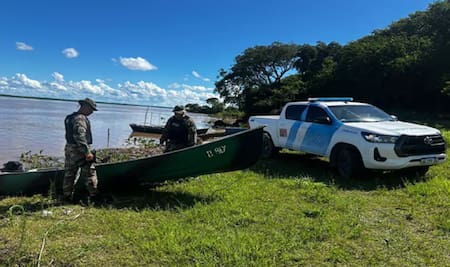 Detención de dos narcotraficantes paraguayos en Chaco.