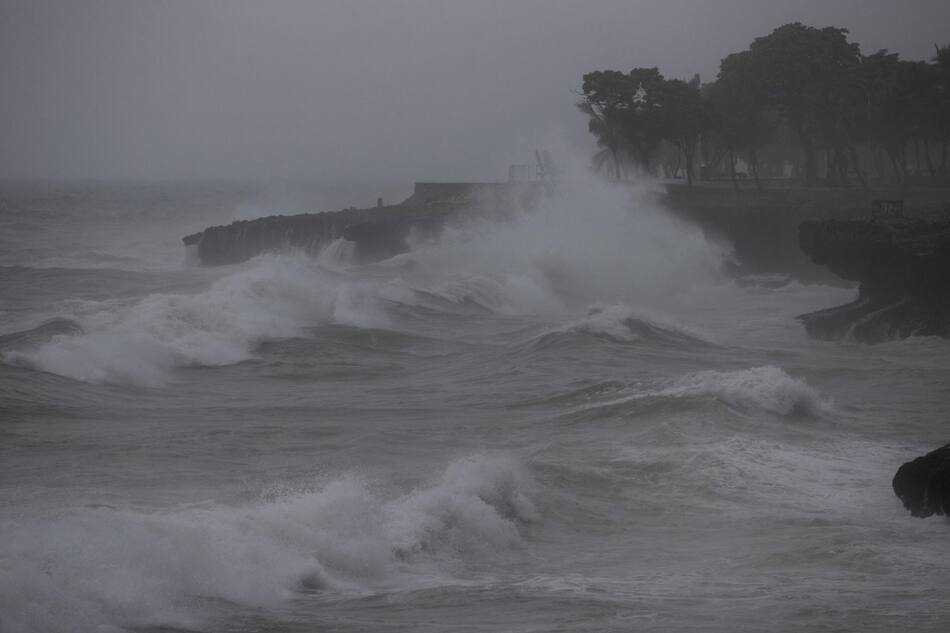 Huracán Beryl. Foto: EFE