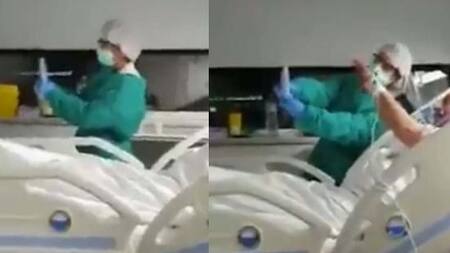 Gran gesto de enfermera en hospital de España por coronavirus