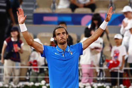 Lorenzo Musetti. Foto: REUTERS.