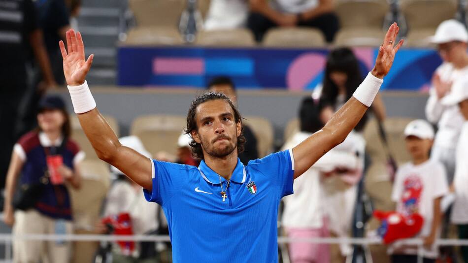 Lorenzo Musetti. Foto: REUTERS.