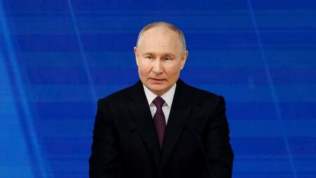 Vladimir Putin, presidente de Rusia. Foto: Reuters.