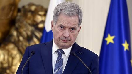 Presidente de Finlandia, Sauli Niinisto, AFP
