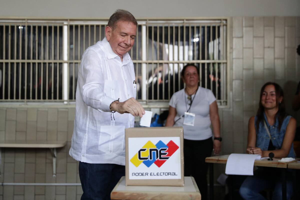 Edmundo González Urrutia, candidato presidencial de Venezuela. Foto: EFE.
