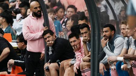 Lionel Messi en Hong Kong. Foto: REUTERS.